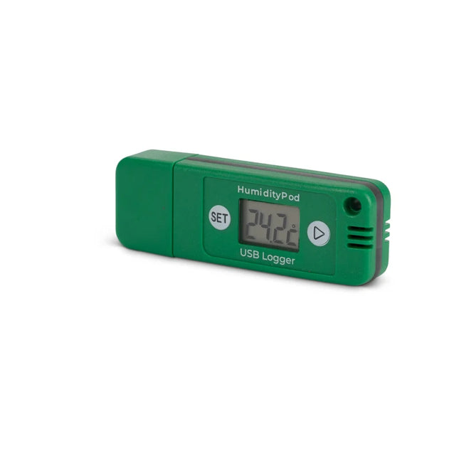 HumidityPod USB-datalogger voor temperatuur en luchtvochtigheid