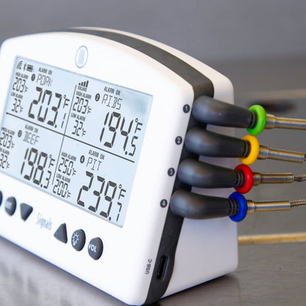 Signals 4-Channel Wi-Fi & Bluetooth BBQ Thermometer