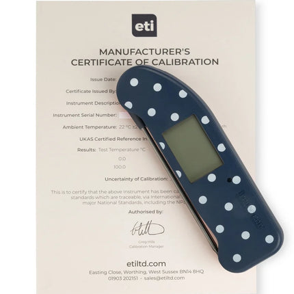 Thermapen ONE Polka Dot Midnight-Blue - Limited Edition 7