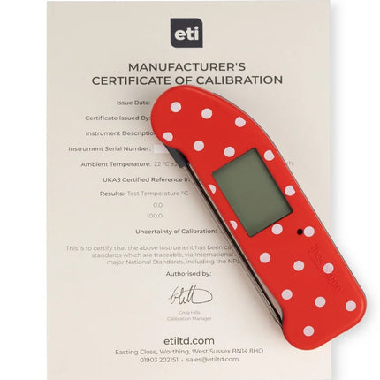 Thermapen ONE Polka Dot Rood - Limited Edition