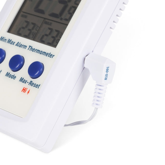 Max./min.-thermometer | Programmeerbaar alarm