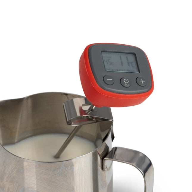 Digital Milk Thermometer with Alarm, Red, 130 mm