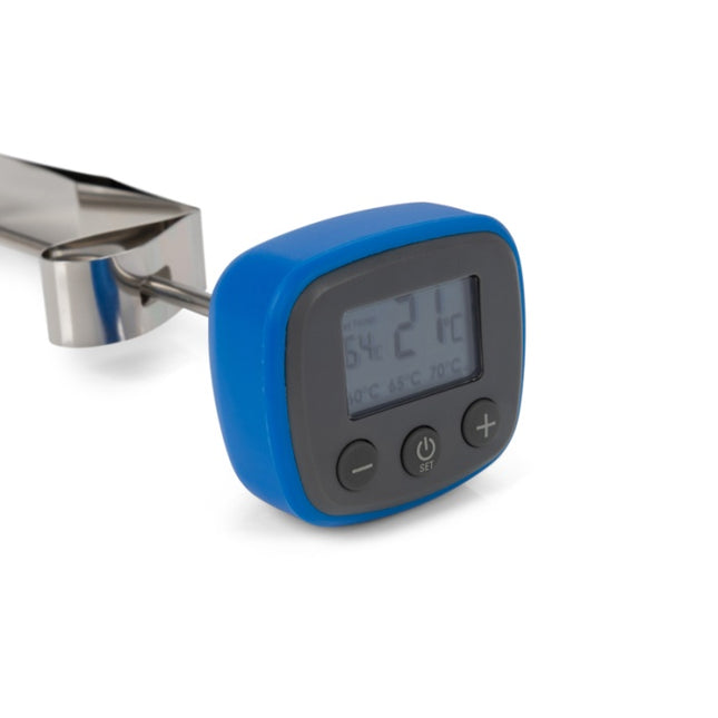 Digital Milk Thermometer with Alarm, Blue, 170 mm
