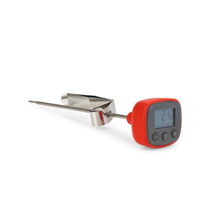 Digital Milk Thermometer with Alarm, Red, 130 mm