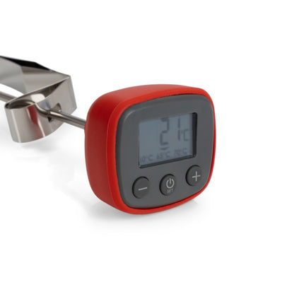 Digital Milk Thermometer with Alarm, Red, 130 mm