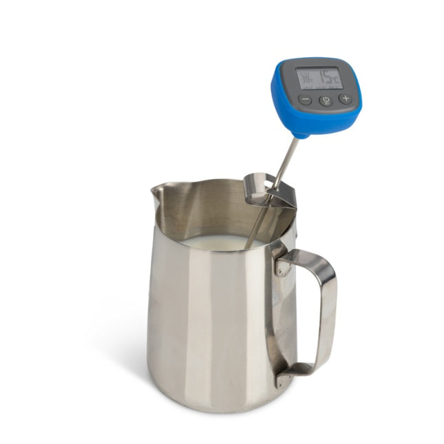 Digital Milk Thermometer with Alarm, Blue, 170 mm