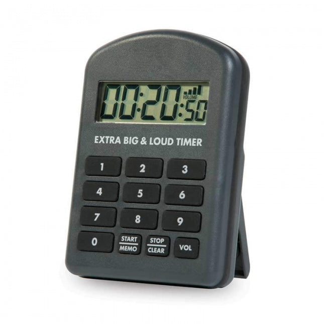 Extra Big and Loud-timer keuken- en kookwekker.
