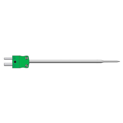 Thermocouple temperature probe with fast response