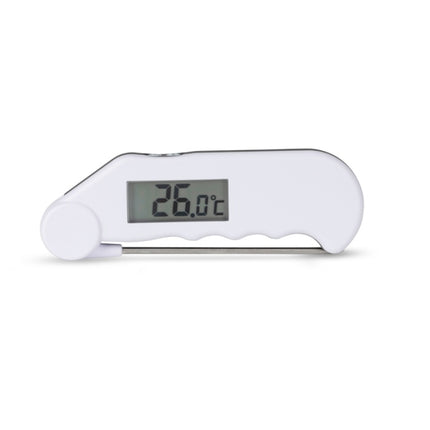 Gourmet Thermometer waterbestendige thermometer met opvouwbare meetprobe -Wit