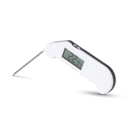Gourmet Thermometer waterbestendige thermometer met opvouwbare meetprobe -Wit