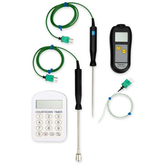 Legionnaires' Premium Watertemperatuur thermometerset