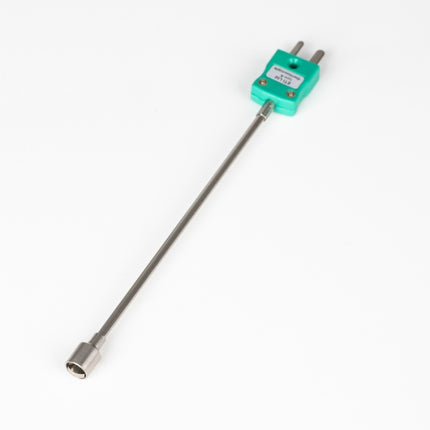 Plug-in ribbon-type surface temperature probe