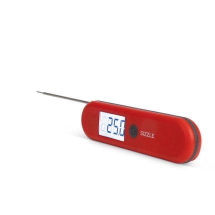 Sizzle Red | Waterproof Food Thermometer with Magnet