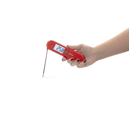 Sizzle Red | Waterproof Food Thermometer with Magnet
