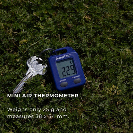 TempTag® Micro Max/Min Thermometer Blauw