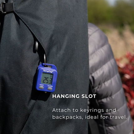 TempTag® Micro Max/Min Thermometer Blauw
