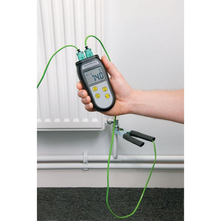 Therma Differential tweekanaals differentiële thermometer