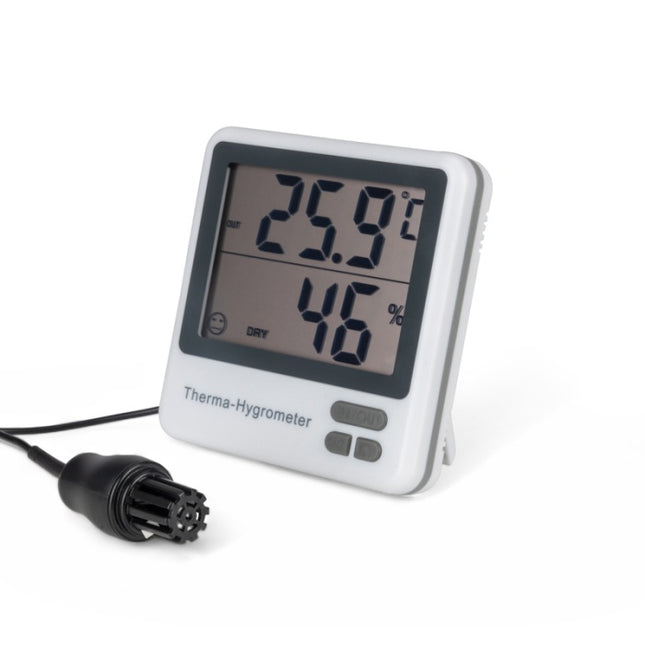 Digitale thermo-hygrometer | Dubbele sensoren