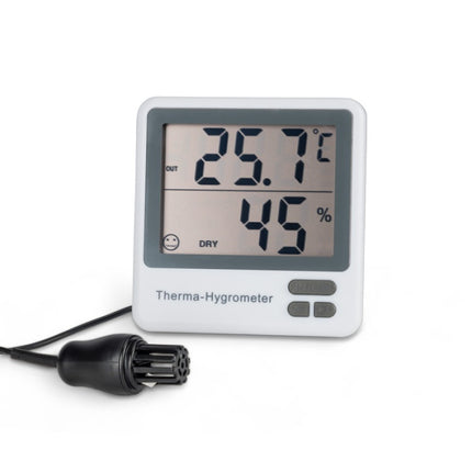 Digitale thermo-hygrometer | Dubbele sensoren