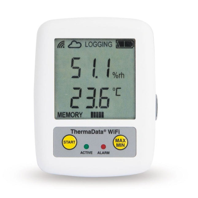 ThermaData® WiFi-vochtigheidslogger